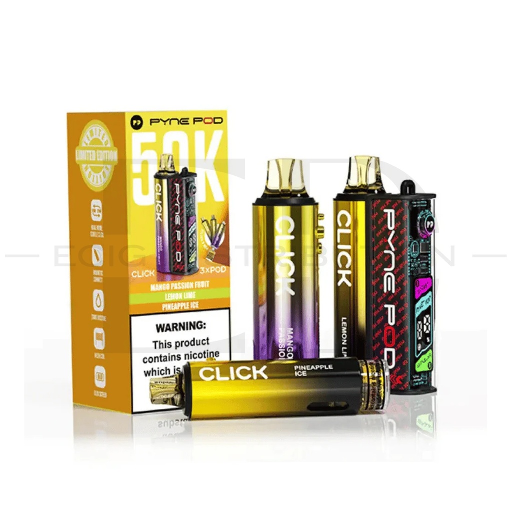 Pyne Pod Click 50K Starter Kit - Yellow Edition
