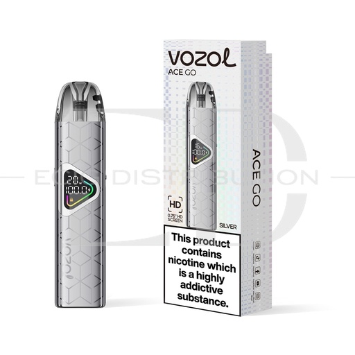 [VOZAGOPK-S] Vozol Ace Go Pod Kit - Silver