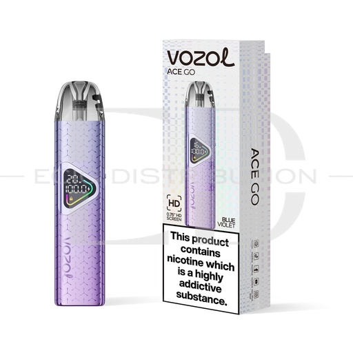 [VOZAGOPK-BV] Vozol Ace Go Pod Kit - Blue Voilet