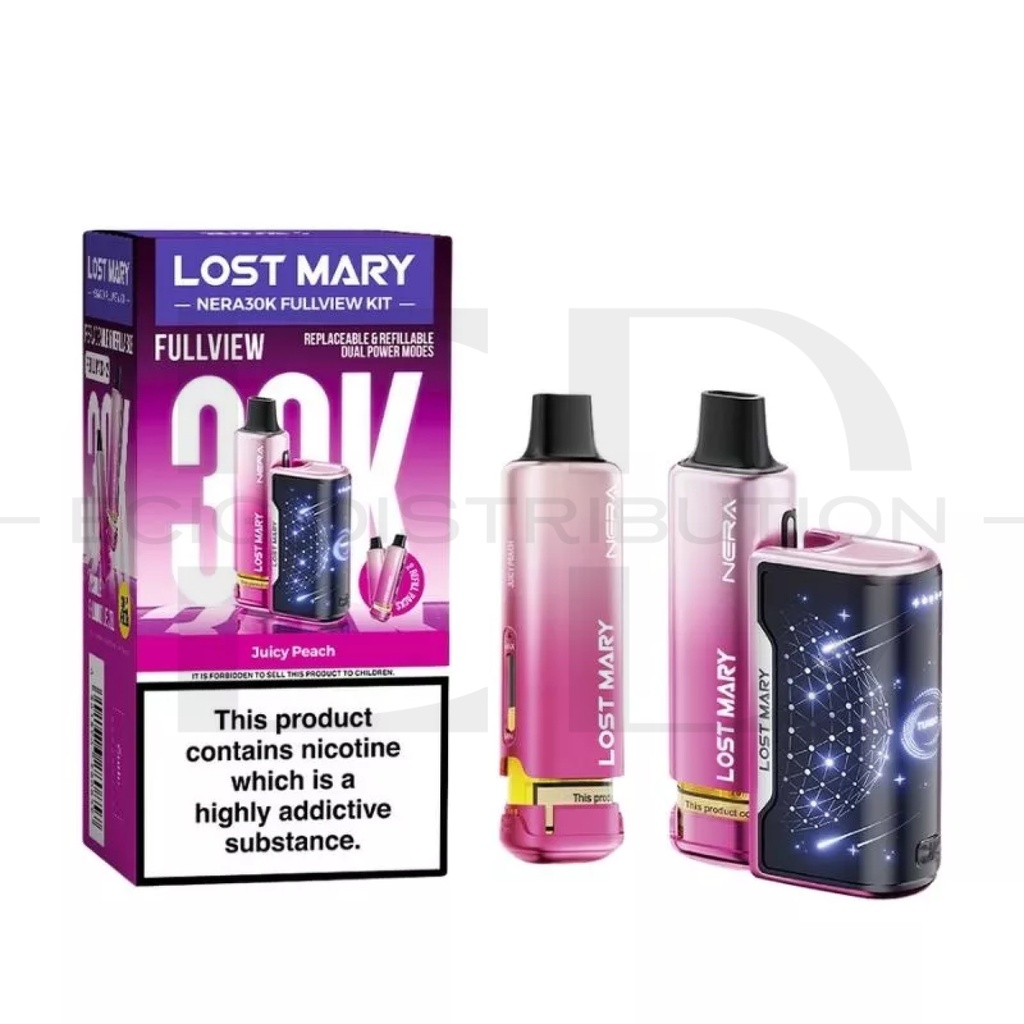 Lost Mary Nera 30K Full View Kit - Juicy Peach