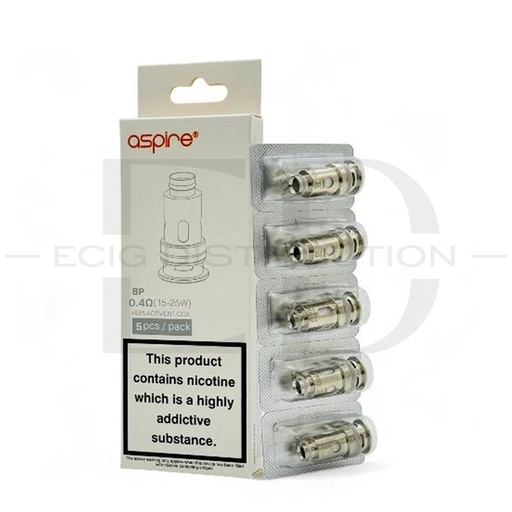 [ASPBREC5Pcs/Pack-0.4OHM] Aspire BP Replacement Coil 5Pcs/Pack - 0.4 Ohm