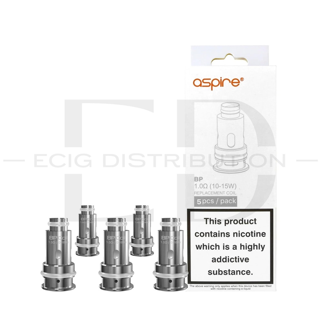 Aspire BP Replacement Coil 5Pcs/Pack - 1.0 Ohm