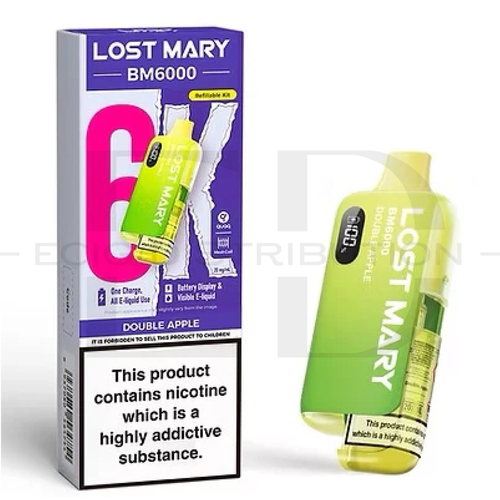 Lost Mary BM6000 Pod Kit - Double Apple