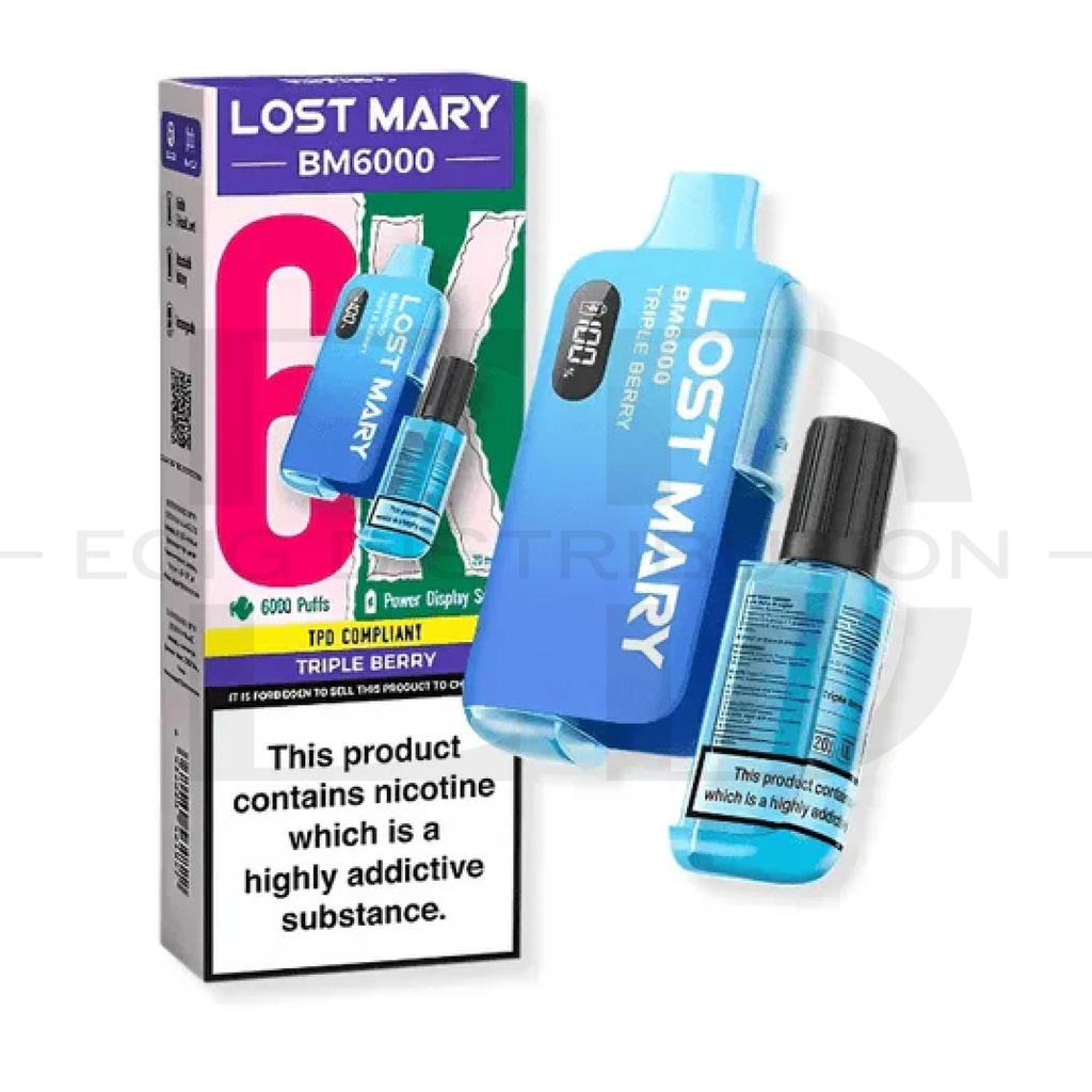 Lost Mary BM6000 Pod Kit - Triple Berry