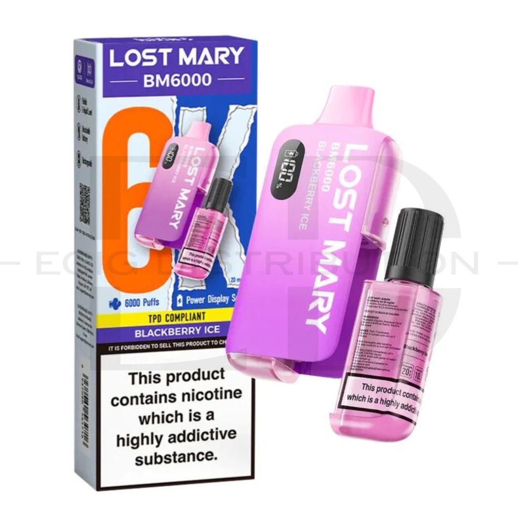 Lost Mary BM6000 Pod Kit - Blackberry Ice