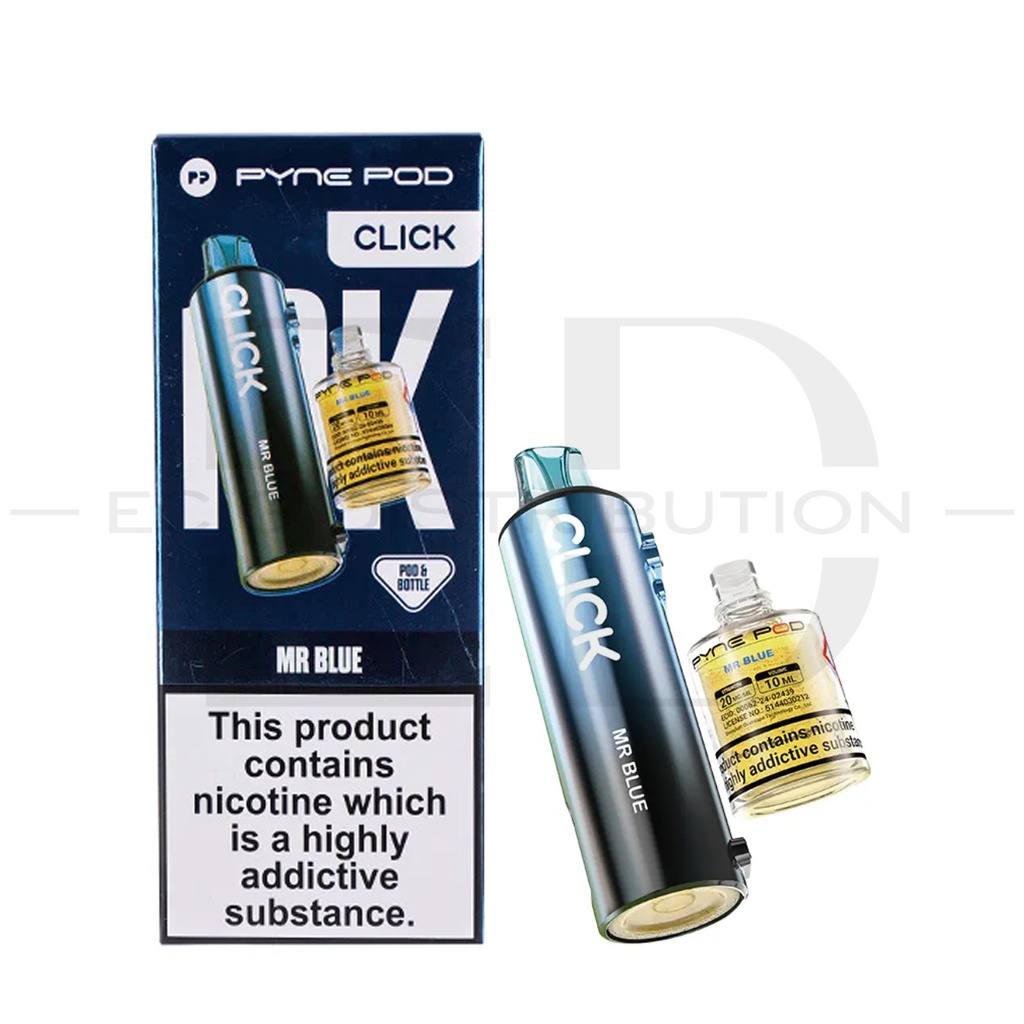 Pyne Pod Click 10K Refillable Pod - Mr Blue
