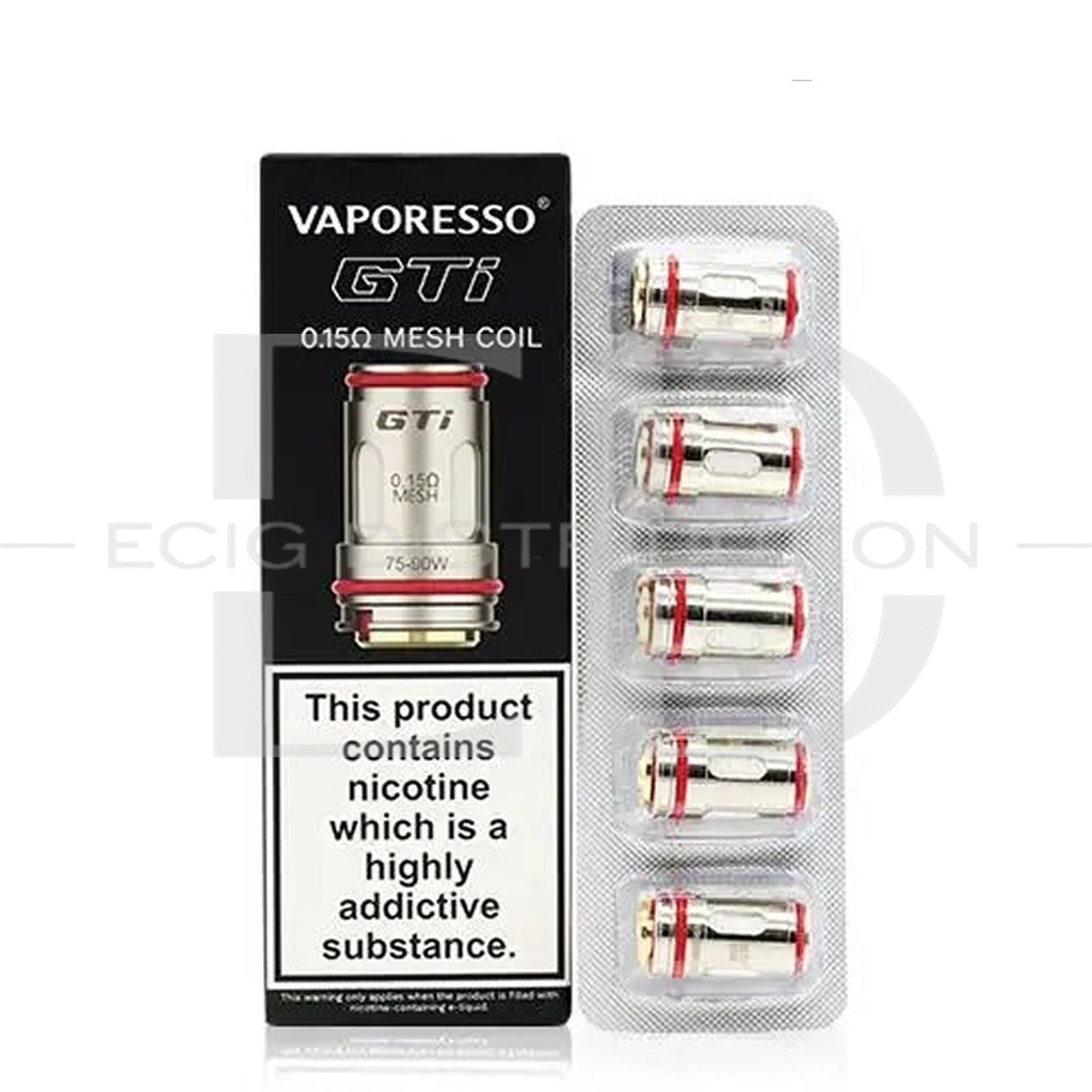 Vaporesso GTI Mesh Coil 5Pcs/Pack - 0.15 Ohm