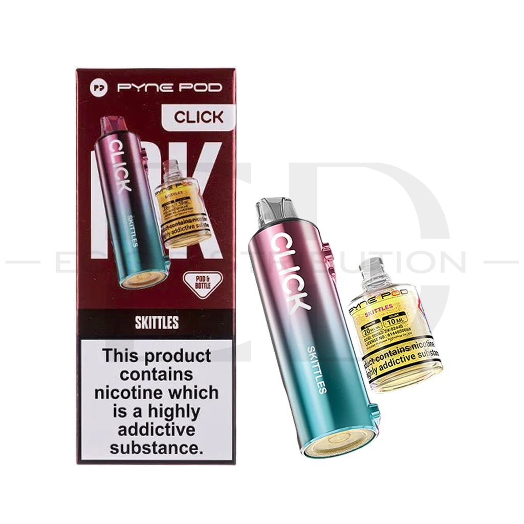 Pyne Pod Click 10K Refillable Pod - Skittles