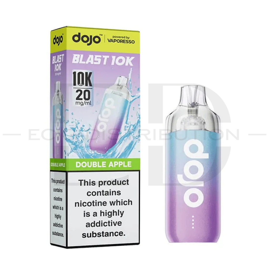 Vaporesso Dojo Blast 10K Pod Kit - Double Apple 20MG