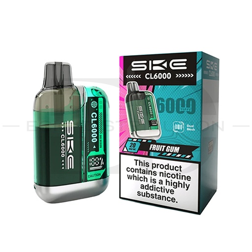 [SKECCLPK-FG] SKE Crystal CL6000 Pod Kit - Fruit Gum