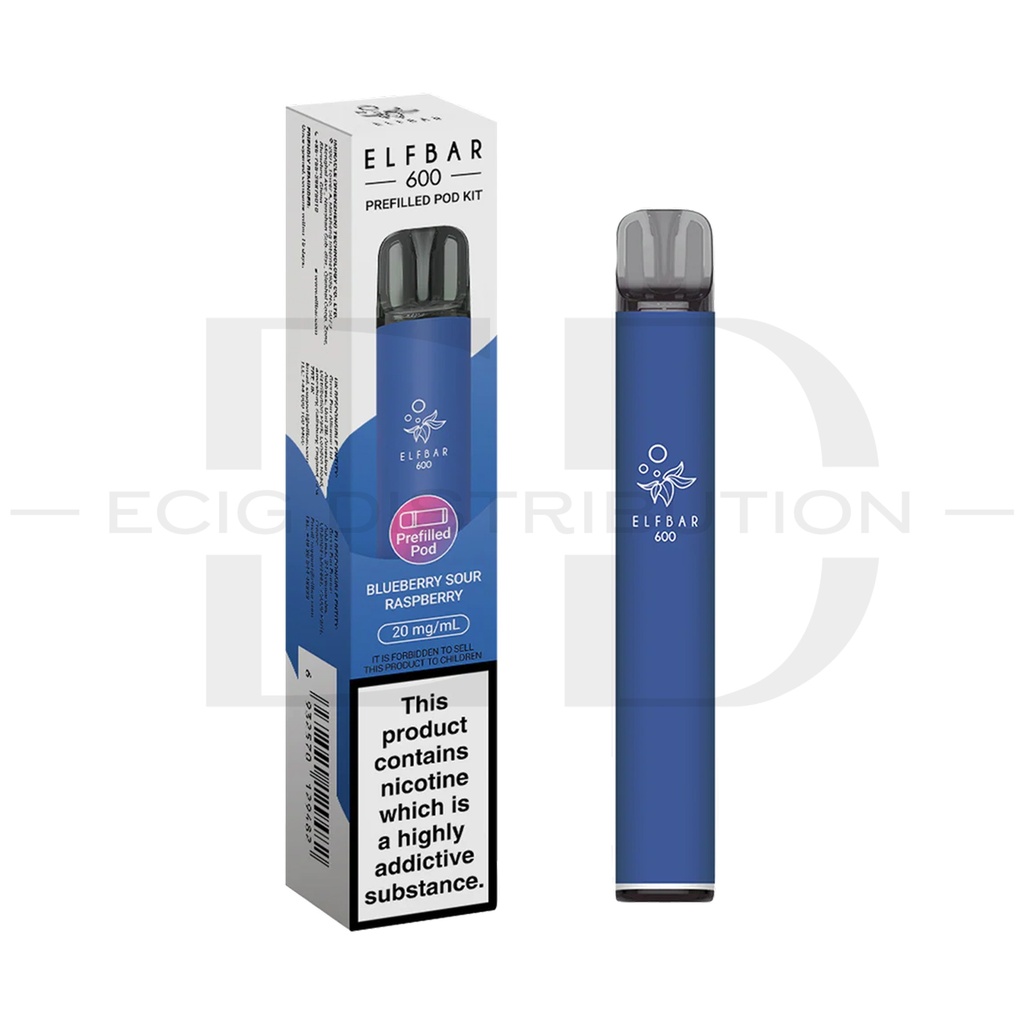 Elfbar 600 Pod Kit - Blueberry Sour Raspberry