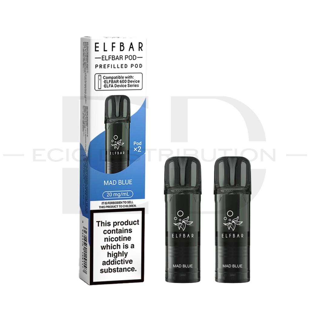 Elfbar 600 Pod Kit - Mad Blue
