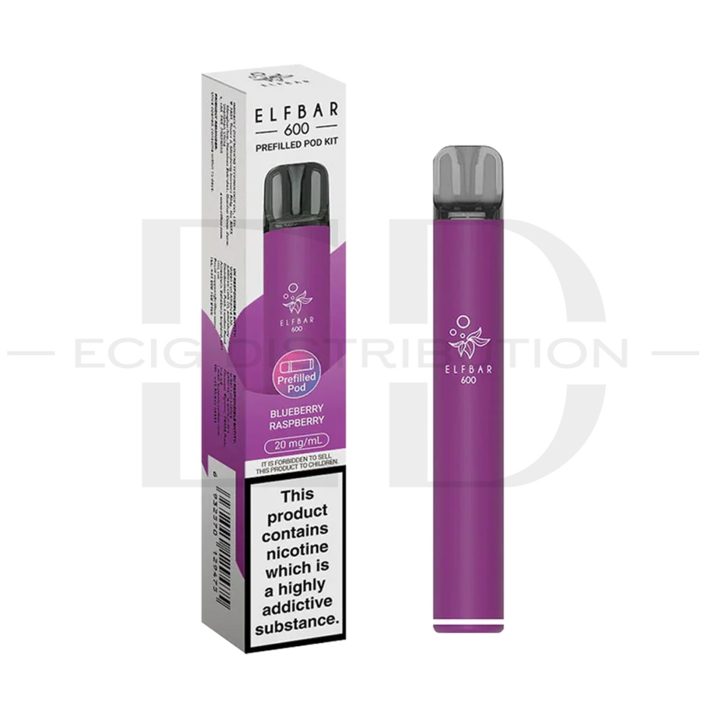 Elfbar 600 Pod Kit - Blueberry Raspberry