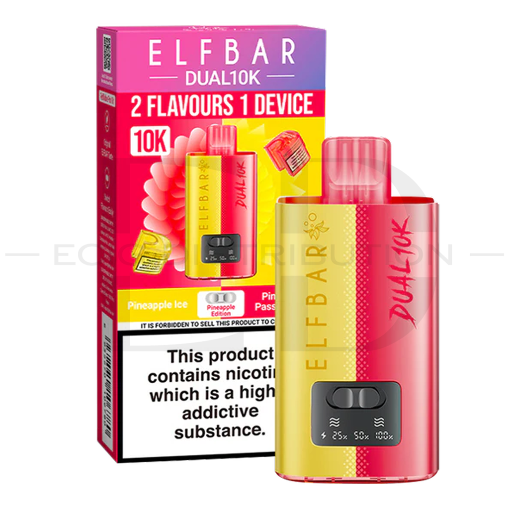 Elfbar Dual10K Pod Kit - Pineapple Edition