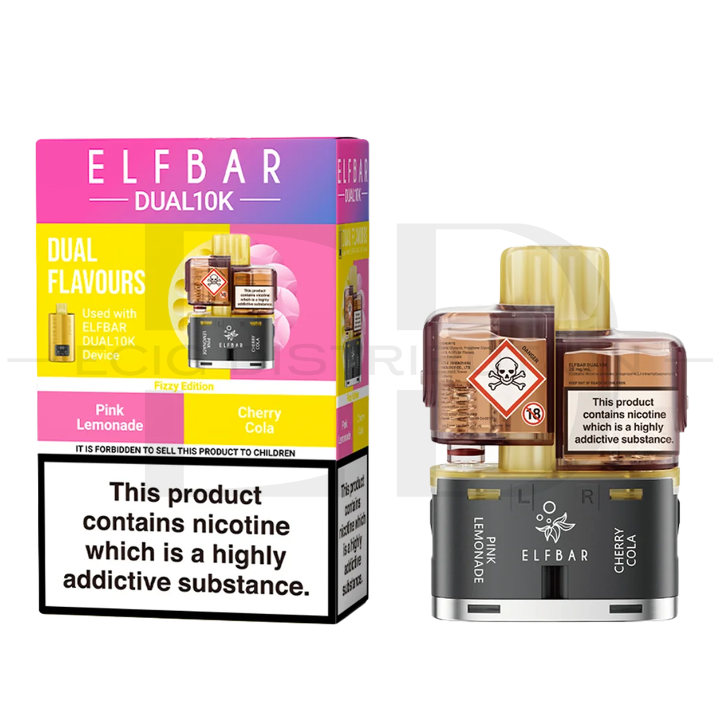 Elfbar Dual10K Refillable Pod - Fizzy Edition