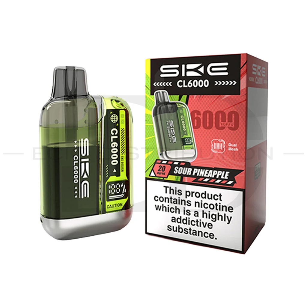 SKE Crystal CL6000 Pod Kit - Sour Pineapple