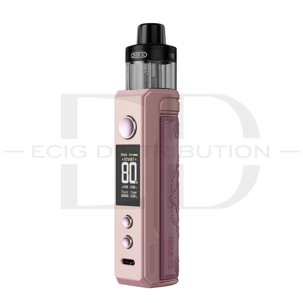 Voopoo Drag X2 Pod Kit - Glow Pink