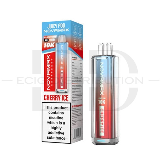 [JUIPNO10KPK-CI] Juicy Pod Novamax 10K Pod Kit - Cherry Ice